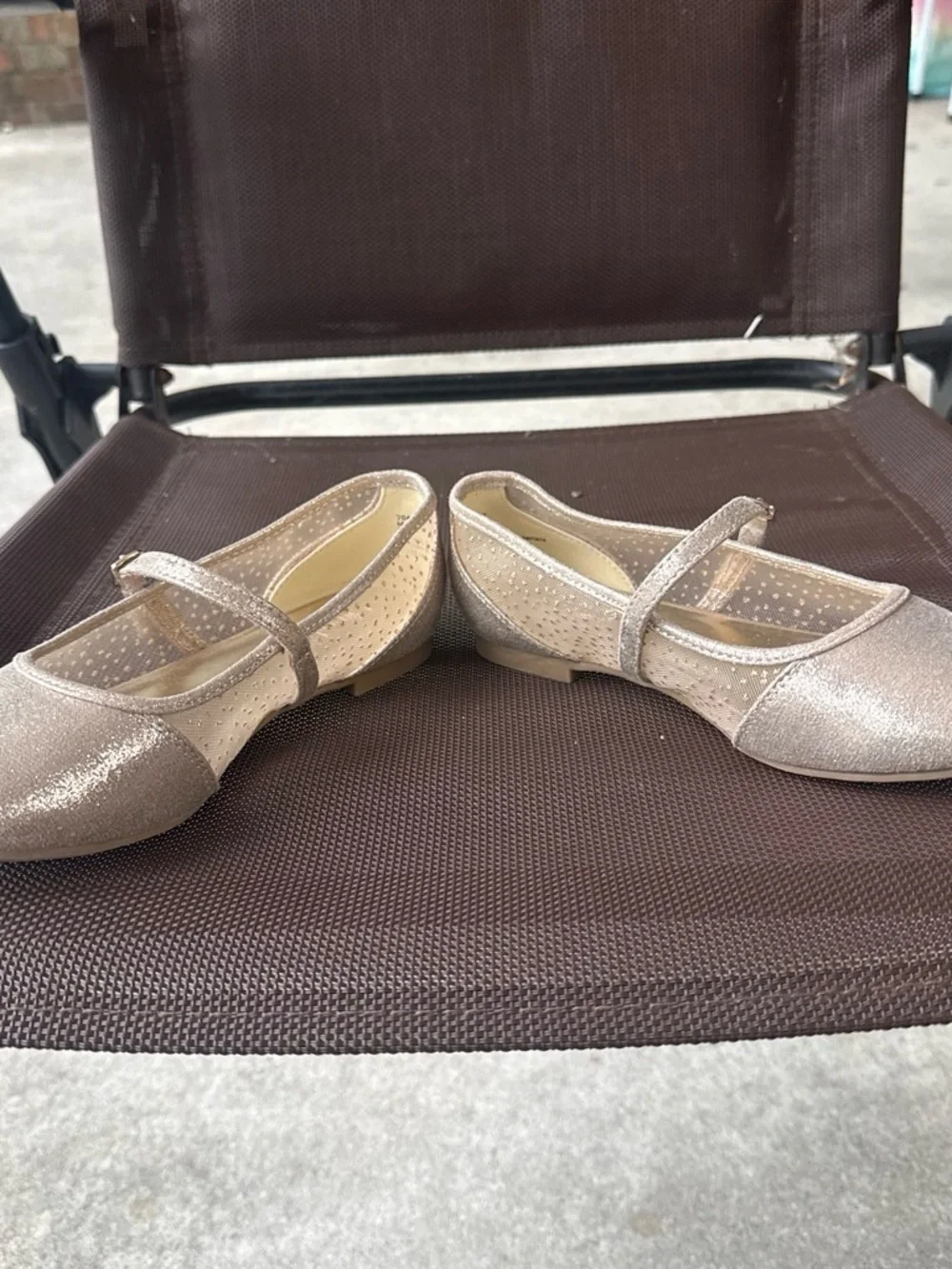 Sparkle Mary Jane Dress Shoes for Girls — Gold